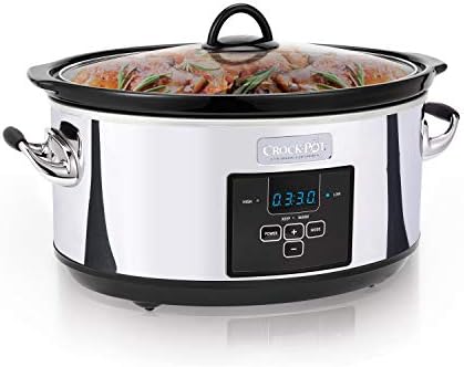 7 Quart Programmable Slow Cooker – Polished Platinum - Curated Catalog F3