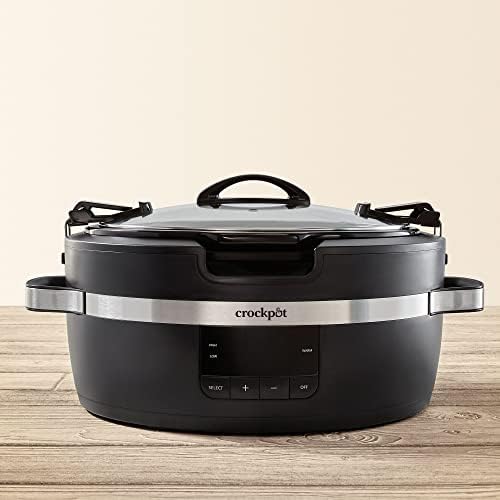 Thermoshield 6 Quart Slow Cooker with Carry Handles - Curated Catalog W8