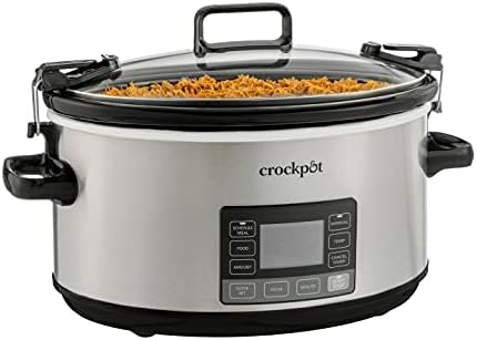 7 Quart Portable Programmable Slow Cooker with Timer - Curated Catalog Y6