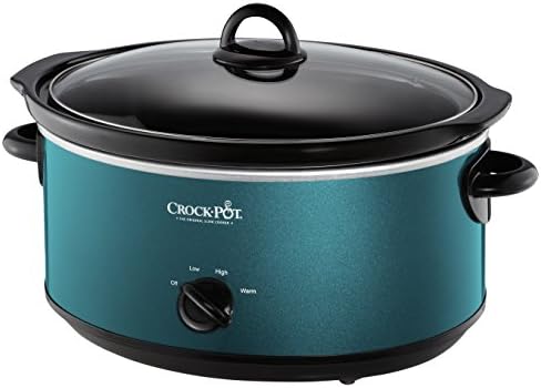 7 Quart Manual Slow Cooker – Turquoise - Curated Catalog S4