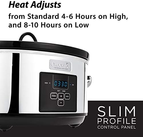 7 Quart Programmable Slow Cooker – Polished Platinum - Curated Catalog F3