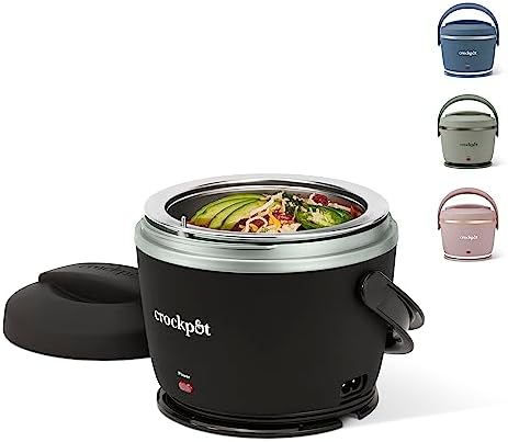Electric Lunch Box Food Warmer 20oz – Black - Curated Catalog I3