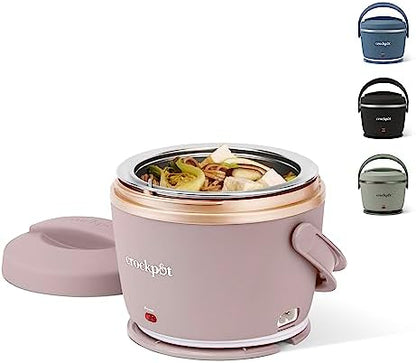 Electric Lunch Box Food Warmer 20oz – Blush Pink - Curated Catalog L4