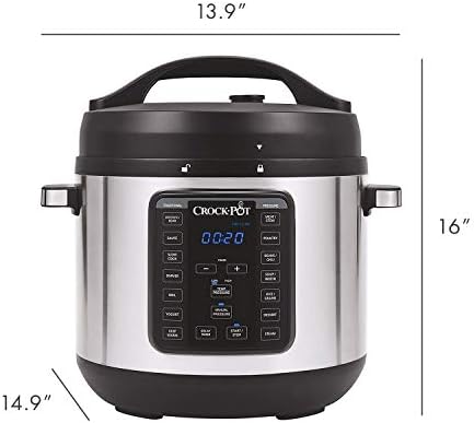 8 Quart Express Crock Multi-Use Pressure Cooker - Curated Catalog Z5
