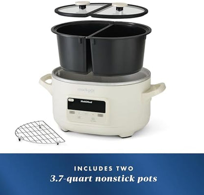 MultiMeal Multicooker with Programmable Slow Cooker - Curated Catalog Z3