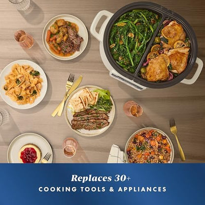MultiMeal Multicooker with Programmable Slow Cooker - Curated Catalog Z3