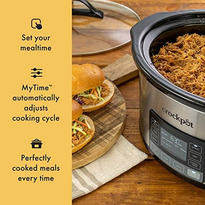 MyTime 6 Quart Programmable Slow Cooker - Curated Catalog I0