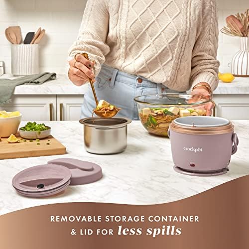 Electric Lunch Box Food Warmer 20oz – Blush Pink - Curated Catalog L4
