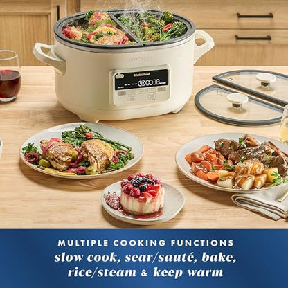 MultiMeal Multicooker with Programmable Slow Cooker - Curated Catalog Z3
