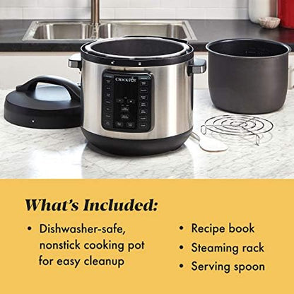 8 Quart Express Crock Multi-Use Pressure Cooker - Curated Catalog Y7