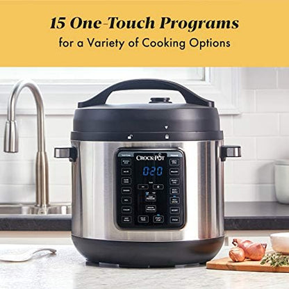 8 Quart Express Crock Multi-Use Pressure Cooker - Curated Catalog Z5