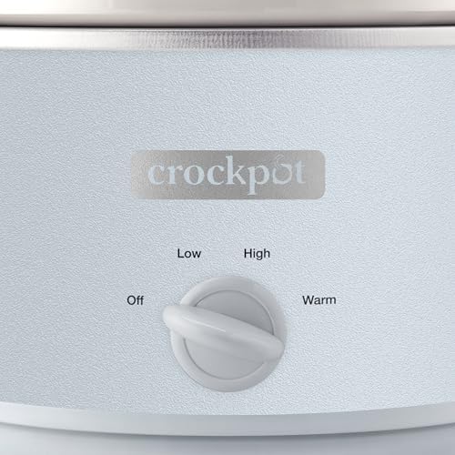 4.5 Quart Manual Slow Cooker – Macaroon Blue - Curated Catalog M9