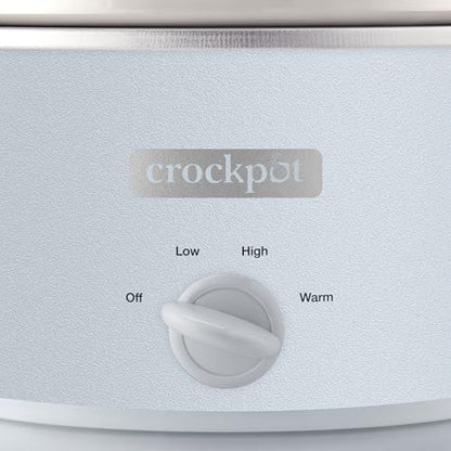4.5 Quart Manual Slow Cooker – Macaroon Blue - Curated Catalog M9