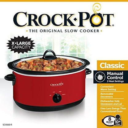 Express Crock 8 Quart Programmable Slow Cooker - Curated Catalog H3