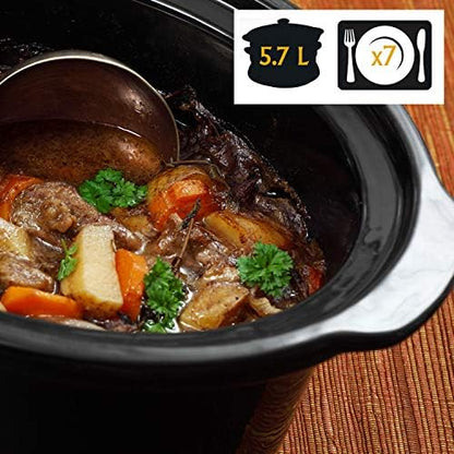 Cook & Carry 6 Quart Portable Slow Cooker - Curated Catalog X7
