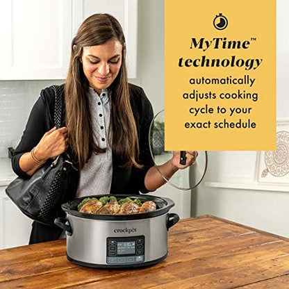 MyTime 6 Quart Programmable Slow Cooker - Curated Catalog I0