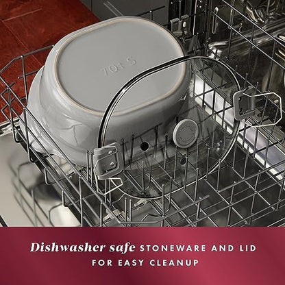 7 Quart Programmable Cook & Carry Slow Cooker - Curated Catalog E6