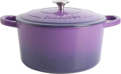 3 Quart Enameled Cast Iron Dutch Oven – Aqua - Curated Catalog B3