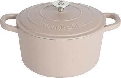 3 Quart Enameled Cast Iron Dutch Oven – Aqua - Curated Catalog B7