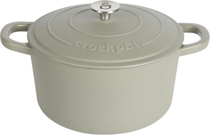 3 Quart Enameled Cast Iron Dutch Oven – Aqua - Curated Catalog B7