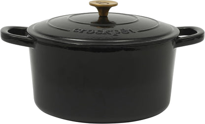 3 Quart Enameled Cast Iron Dutch Oven – Aqua - Curated Catalog B3
