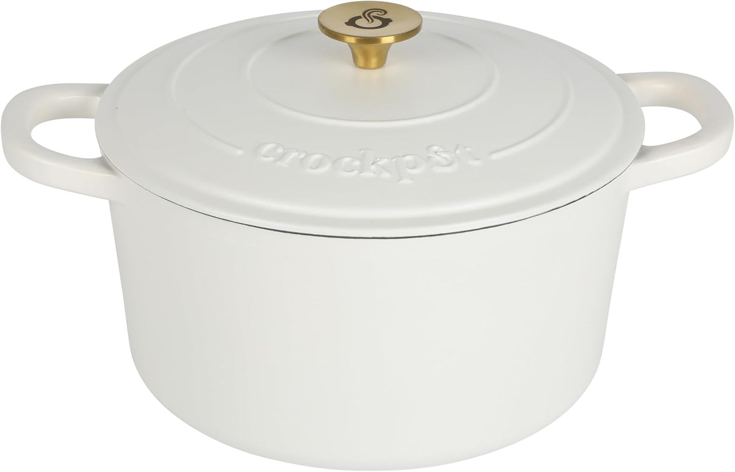3 Quart Enameled Cast Iron Dutch Oven – Aqua - Curated Catalog B7