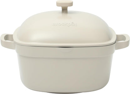 3 Quart Enameled Cast Iron Dutch Oven – Aqua - Curated Catalog B3