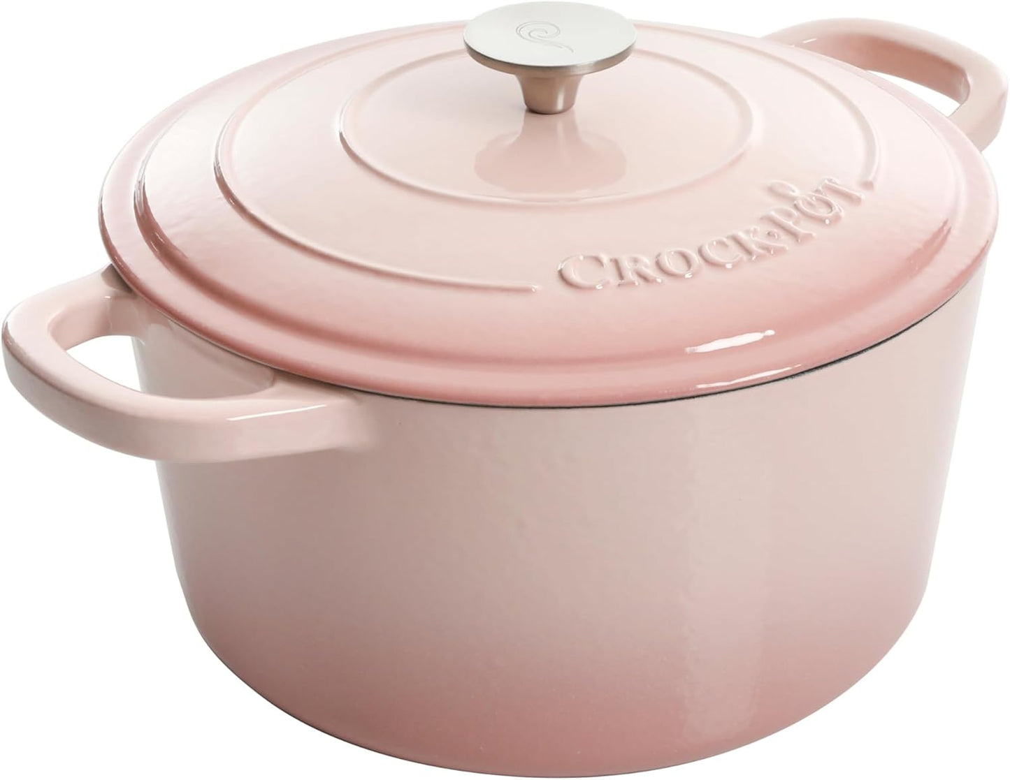 3 Quart Enameled Cast Iron Dutch Oven – Aqua - Curated Catalog B7