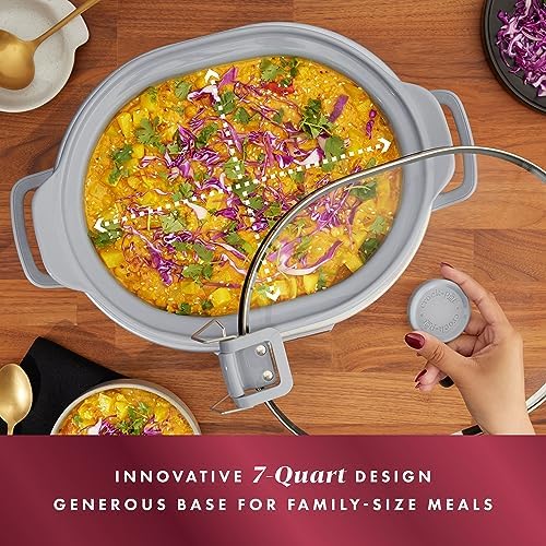 7 Quart Programmable Cook & Carry Slow Cooker - Curated Catalog E6