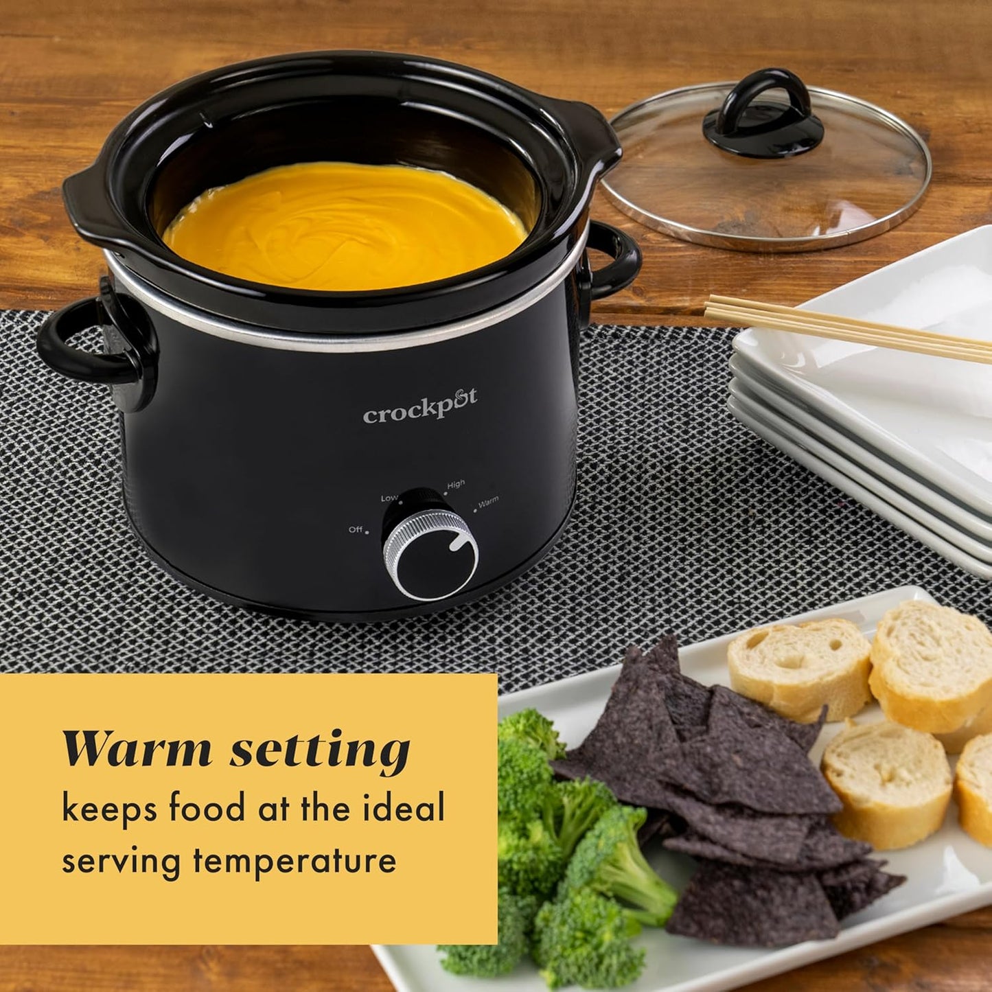 2 Quart Mini Slow Cooker – Classic Compact Cooker - Curated Catalog C4